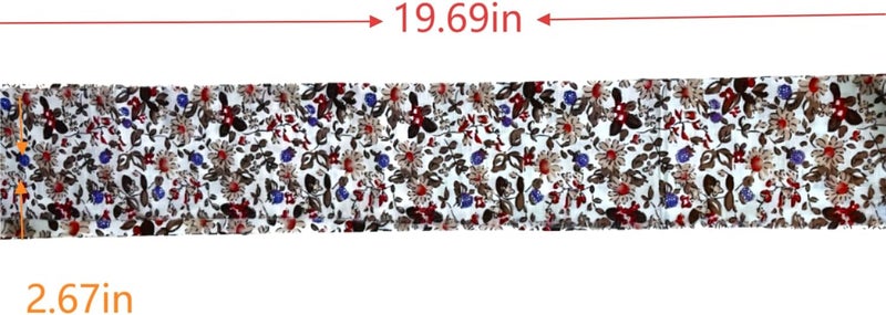 wfljl 42 Fabric Strips 2.5" x 44" | Cotton Bundles for Quilting - Assortment of Quilting Fabric with Vintage Floral Designs - Image 2